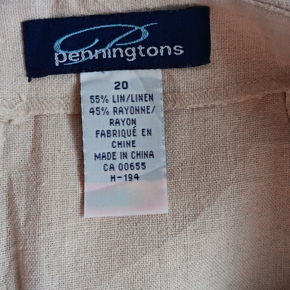 Penningtons linen blend leaf maxi skirt - Picture 6 of 6